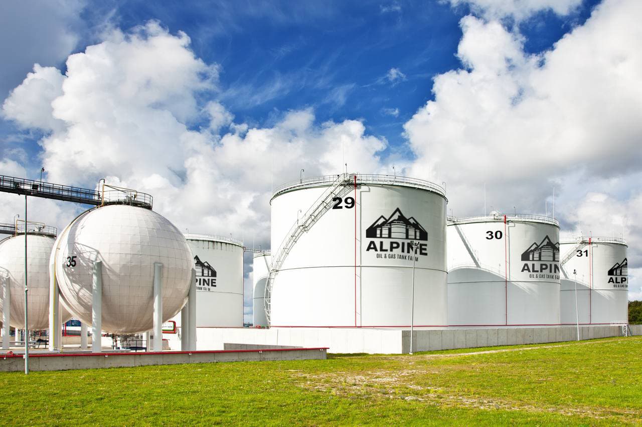 Alpine tank farm facility